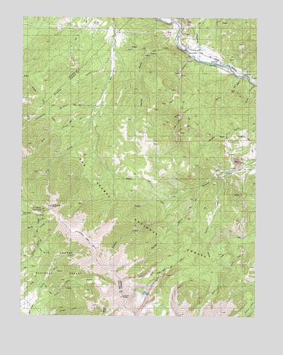 Wellsville, CO USGS Topographic Map