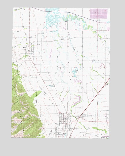 Wellsville, UT USGS Topographic Map