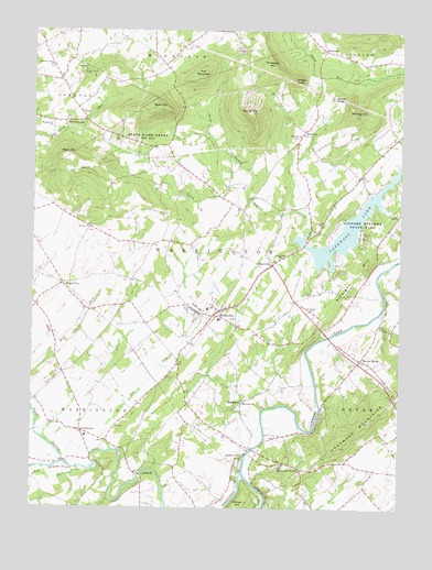 Wellsville, PA USGS Topographic Map