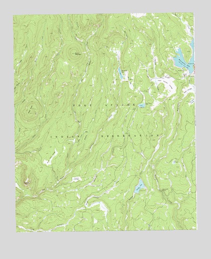 Bonito Rock, AZ USGS Topographic Map