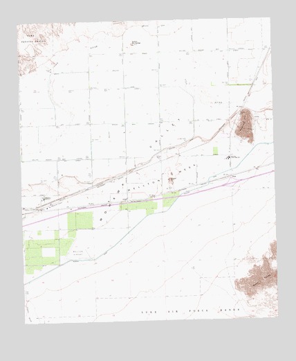 Wellton Mesa, AZ USGS Topographic Map
