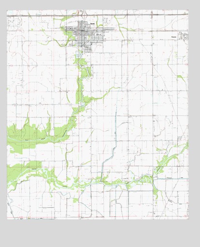 Welsh South, LA USGS Topographic Map