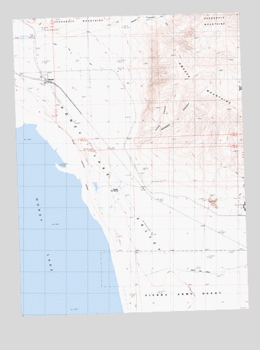 Wendel, CA USGS Topographic Map