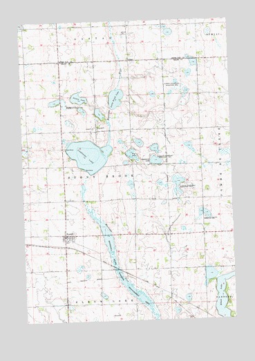Wendell, MN USGS Topographic Map