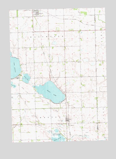 Wentworth, SD USGS Topographic Map