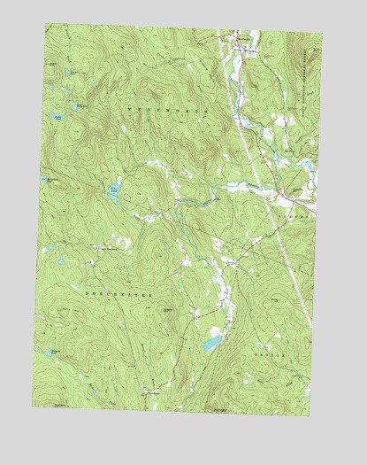 Wentworth, NH USGS Topographic Map