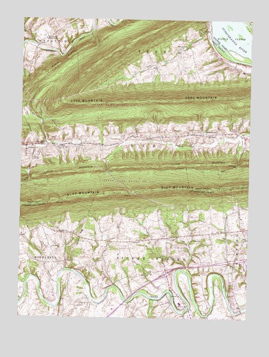 Wertzville, PA USGS Topographic Map