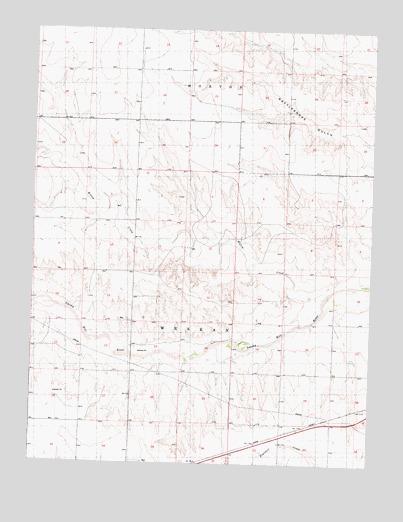 Weskan NW, KS USGS Topographic Map