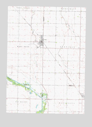 West Bend, IA USGS Topographic Map