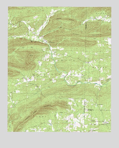 Bonnerdale, AR USGS Topographic Map