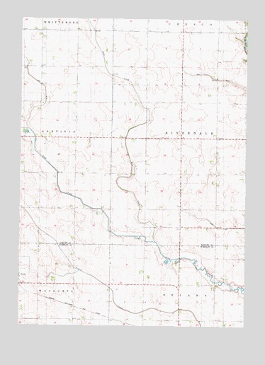 West Bend NE, IA USGS Topographic Map