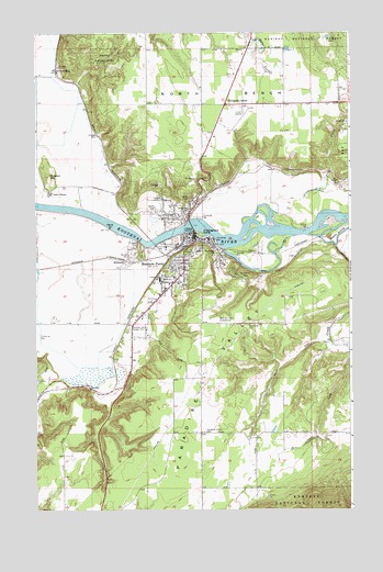 Bonners Ferry, ID USGS Topographic Map