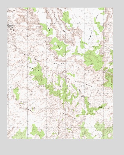 West Canyon Creek, AZ USGS Topographic Map