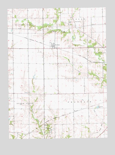 West Chester, IA USGS Topographic Map
