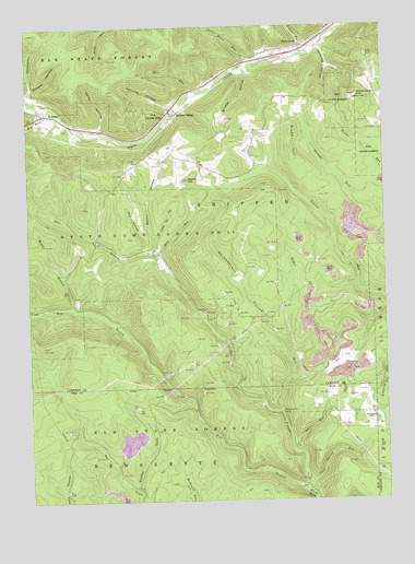 West Creek, PA USGS Topographic Map