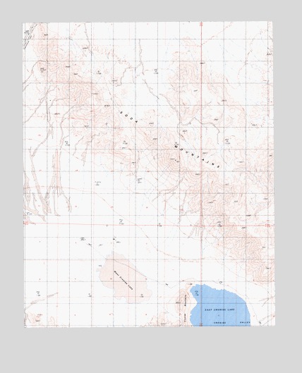 West Cronise Lake, CA USGS Topographic Map