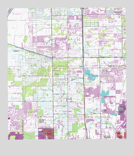 West Dixie Bend, FL USGS Topographic Map