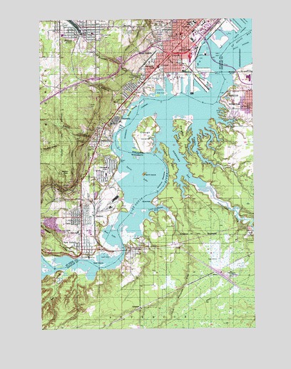 West Duluth, MN USGS Topographic Map