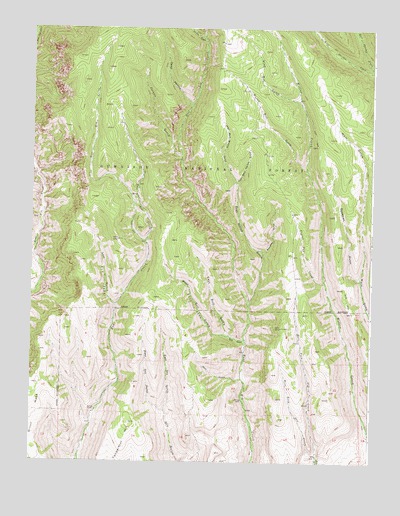 West Elk Peak SW, CO USGS Topographic Map