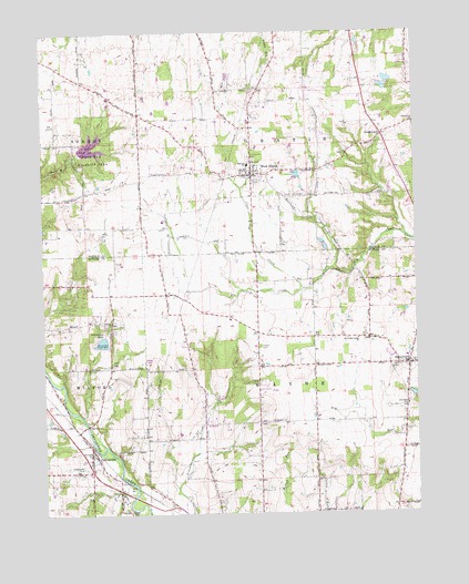 West Elkton, OH USGS Topographic Map