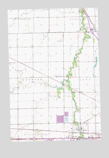West Fargo North, ND USGS Topographic Map