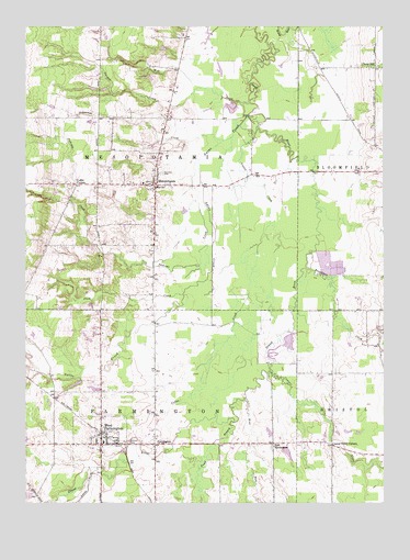 West Farmington, OH USGS Topographic Map