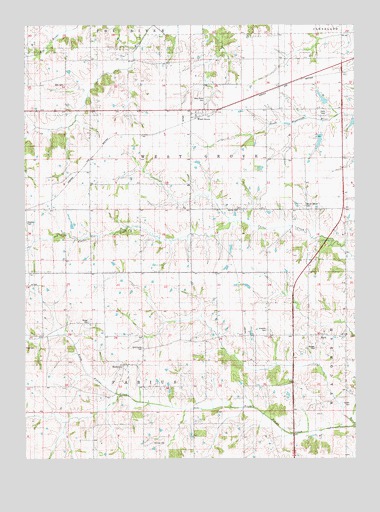 West Grove, IA USGS Topographic Map