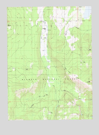 West Haight Mountain, CA USGS Topographic Map