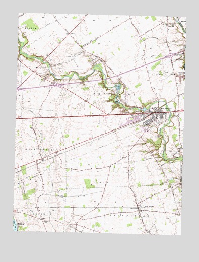 West Jefferson, OH USGS Topographic Map