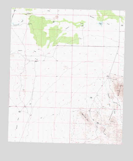 West Lime Hills, NM USGS Topographic Map