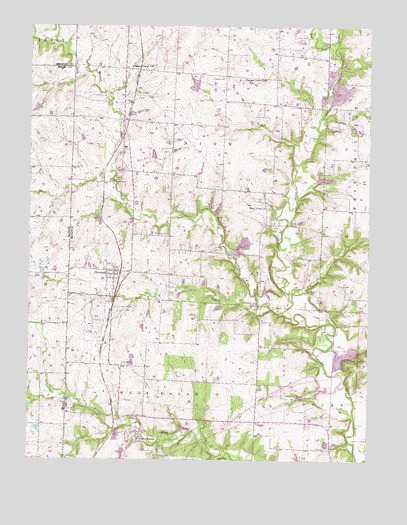 West Line, MO USGS Topographic Map
