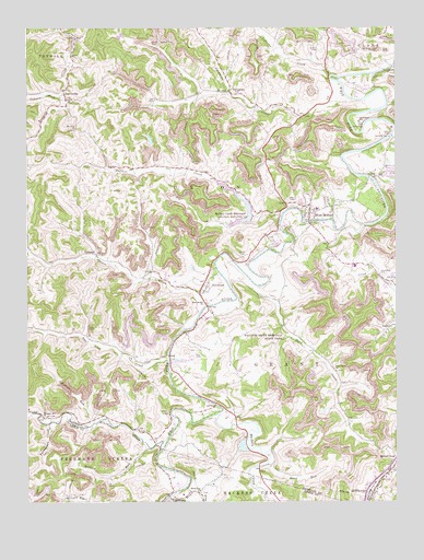 West Milford, WV USGS Topographic Map