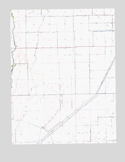 West of Biggs, CA USGS Topographic Map