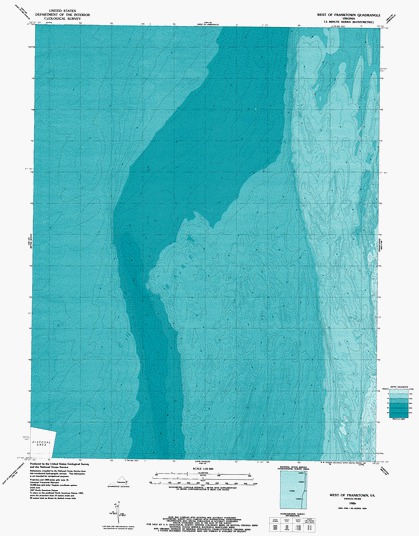 West of Franktown, VA USGS Topographic Map