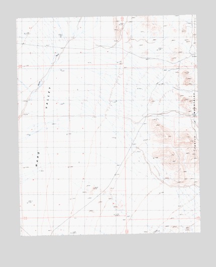 West of Mohawk Spring, CA USGS Topographic Map