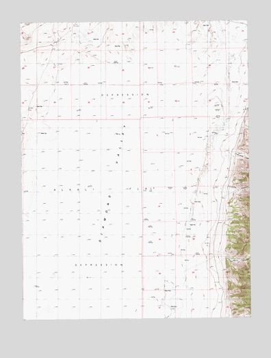 West of Railroad Pass, NV USGS Topographic Map