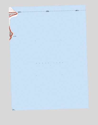 West of Willow Ranch, CA USGS Topographic Map