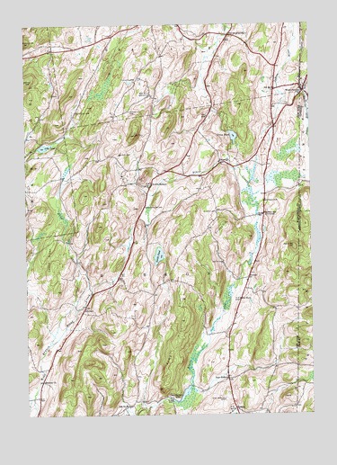 West Pawlet, VT USGS Topographic Map