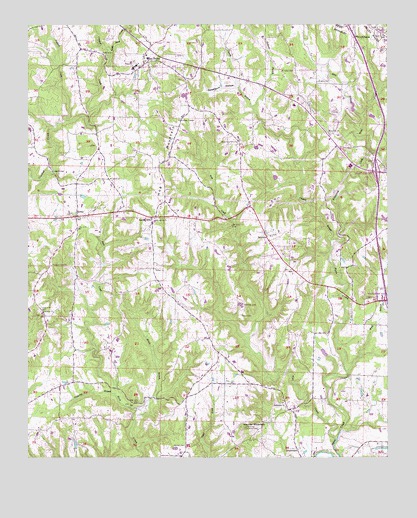 West Point, AL USGS Topographic Map