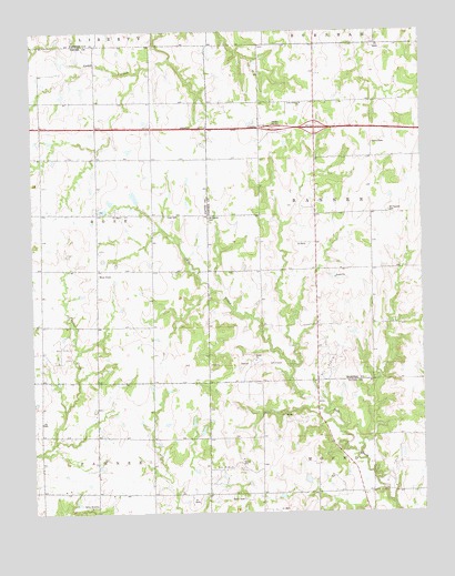 West Point, OK USGS Topographic Map