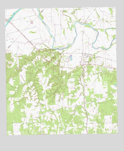 West Point, TX USGS Topographic Map