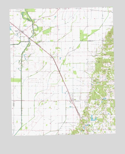 Bono, AR USGS Topographic Map