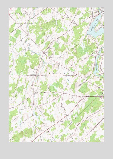 West Potsdam, NY USGS Topographic Map