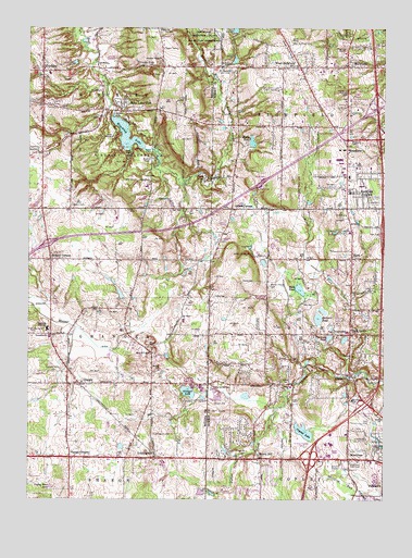 West Richfield, OH USGS Topographic Map