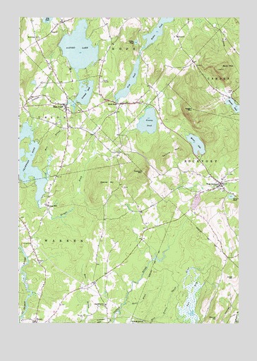 West Rockport, ME USGS Topographic Map