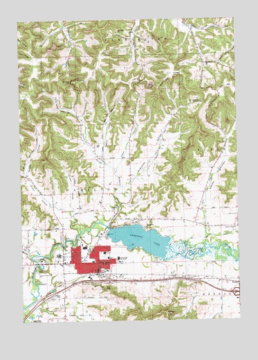 West Salem, WI USGS Topographic Map