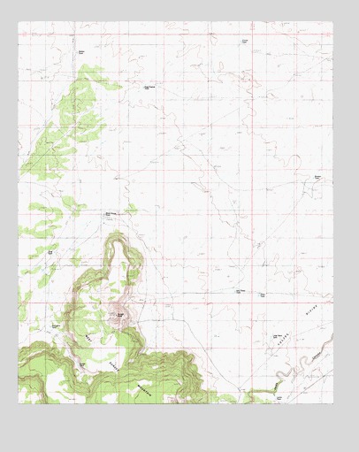 West Sunset Mountain, AZ USGS Topographic Map