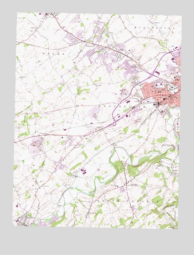 West York, PA USGS Topographic Map