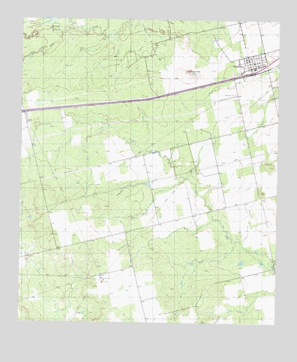 Westbrook, TX USGS Topographic Map