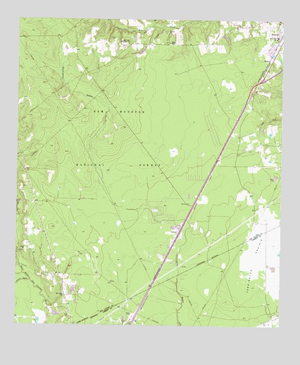 Westcott, TX USGS Topographic Map
